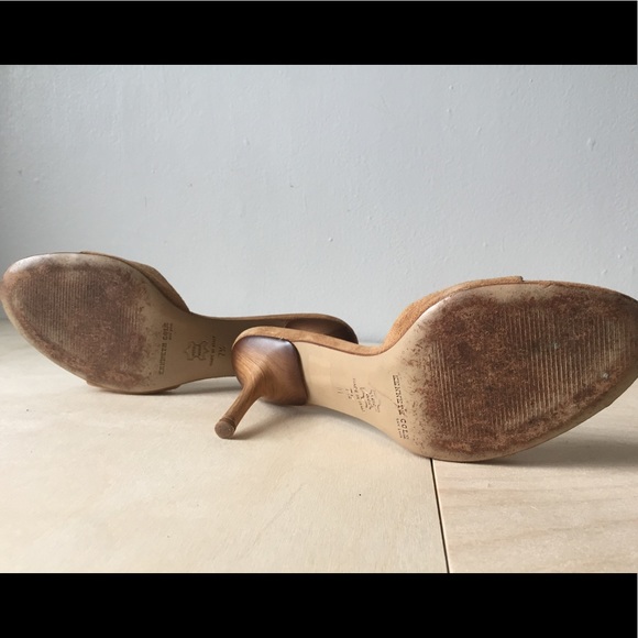 Kenneth Cole 3" high heeled slides - Picture 6 of 8